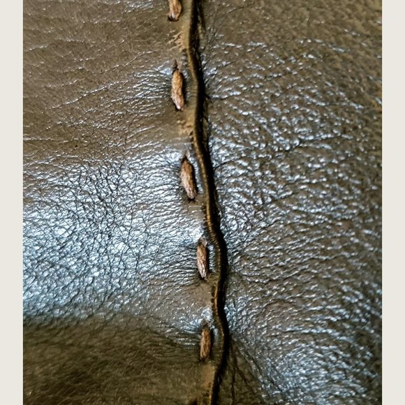 DESMO Brown Italian Leather Hobo Bag - Picture 7 of 8